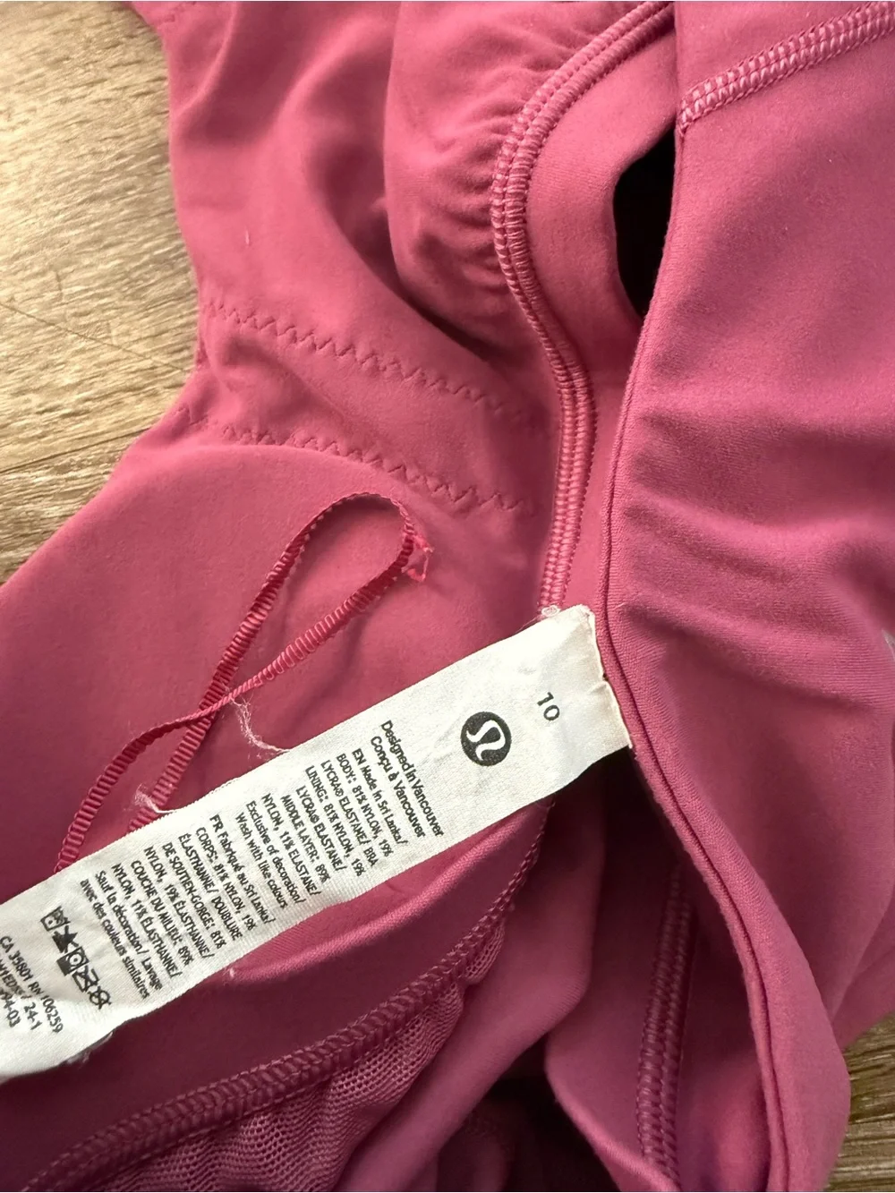 Lululemon Align Halter Tank Top Washed Mauve